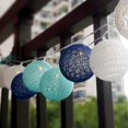 thumbnail image 3 of Cadena de luces con bolas de algodón y tecnología LED de bajo consumo, un toque acogedor y elegante para la iluminación nocturna decorativa de su hogar (3,1 m), 3 of 5