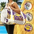 thumbnail image 4 of Pro Specialties Group Los angeles Lakers Duffle Large TM1852L, 4 of 4
