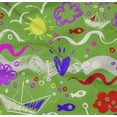 thumbnail image 5 of oneOone Cotton Poplin Twill Green Fabric Ocean Life Quilting Supplies Print Sewing Fabric By The Yard 56 Inch Wide, 5 of 6