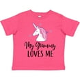 thumbnail image 3 of Inktastic Grammy Loves Me Unicorn Girls Girls Toddler T-Shirt, 3 of 5