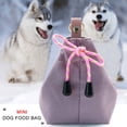 thumbnail image 4 of Uds. Bolsa portátil para golosinas para perros, entrenamiento con bucle de gancho con cordón, 4 of 5