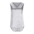 thumbnail image 5 of Telankuip Clearance Womens Summer Pajamas Sets with Shorts,Gilrs 2 Piece Loungewear Set Ladies Clearance Sleepwear Set Loose Fit Sleepshirts Set V-Neck Nightwear Set Navy M, 5 of 7