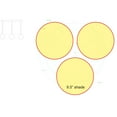 thumbnail image 3 of Progress Lighting, Canopy Accessory, 3 Lights, Pendant, Matte Black, Round., 3 of 9