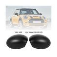 thumbnail image 4 of 2 piezas de tapa de espejo retrovisor de coche, cubierta de repuesto, negro brillante, izquierda y derecha, compatible con BMW R52 R50 R53 01-06, 4 of 4