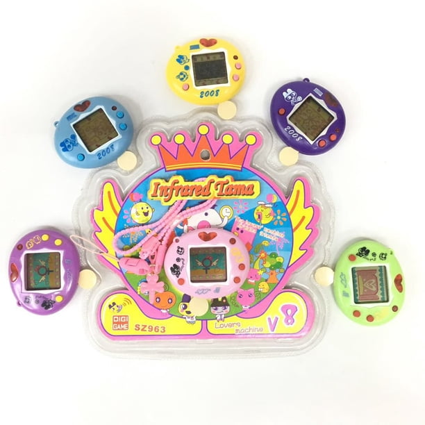 New Retro Game Funny Toys Virtual Cyber Digital Pets Tomogachi Electronic Pets Handheld Game Machine Gift for Kids WholesaleGreenChina He Qiyong unisex