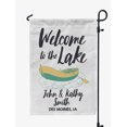 thumbnail image 1 of Printtoo White Welcome To The Lake Outdoor CampingFlagCustom Personalized Camping Flags For Campers Double Sided CampsiteFlag, 1 of 4