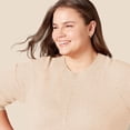 thumbnail image 3 of walmart Essentials Womens Classic-fit Soft-Touch Long-Sleeve Crewneck Sweater, 3 of 5