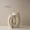 Cross Tube Flower Vase Base, variant on European-style Instagram-worthy white ceramic art vase, high-end floral arrangement ornament, cross-border e-commerce.