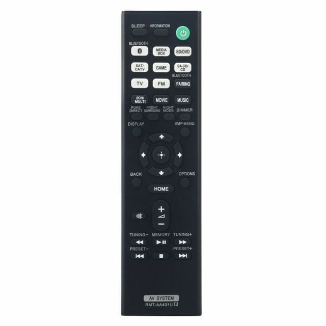 Nouveau RMT-AA401U pour Système AV Télécommande RMTAA401U STR-DH590 STRDH590
