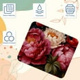 thumbnail image 3 of Peony Printed Gaming Mousepad Desk Mat, Non-Slip Rubber Bottom Mouse Mat 8.3x9.8 Inch - Suitable for Office and Gaming, 3 of 6
