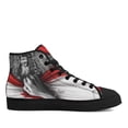thumbnail image 2 of Christian High Top Canvas Shoes Sneakers Black Size 10, 2 of 7