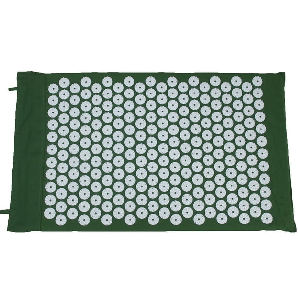 Sivan Health & Fitness Yoga Acupressure Mat, Green - Walmart.com - Walmart.com