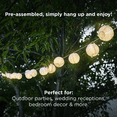 thumbnail image 4 of Dinheiro Lantern String Lights with 10/20 Lantern Hanging Earth Light Set, Battery Powered,Outdoor Yard Decor, 4 of 5