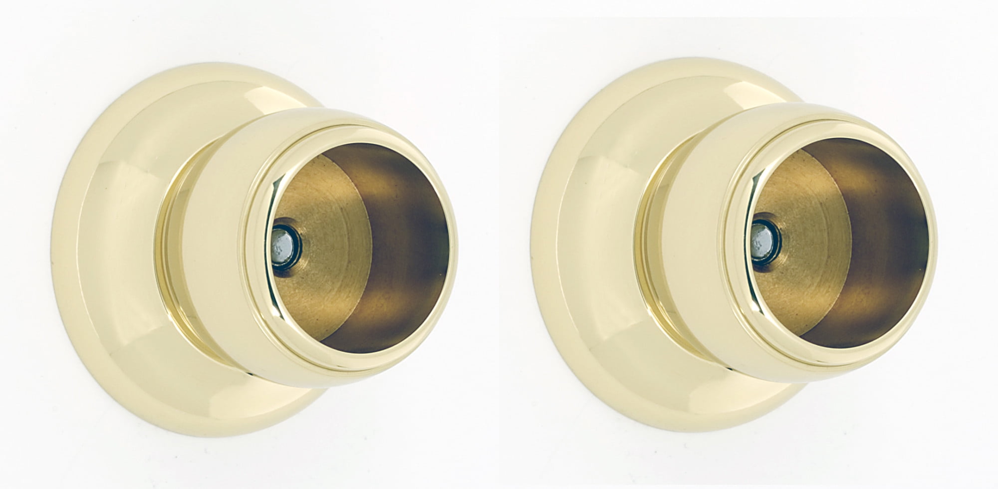 Alno A6646 Royale Shower Rod Mounting Bracket Set Brass