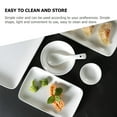 thumbnail image 3 of ACDANC 3Pcs Rectangular Plate Breakfast Plate Pastry Serving Plate Rectangular Food Plate Dessert Plate, 3 of 7