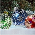 thumbnail image 4 of Bolas navideñas inflables gigantes de 60 cm - Decoración exterior - Grandes bolas navideñas para bodas, festivales, decoración del hogar, patio, césped, jardín, decoración exterior (I), 4 of 5