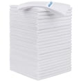 thumbnail image 1 of Paño de limpieza HOMEXCEL de microfibra blanco, 24 unidades, 30 x 30 cm, 1 of 7