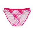 thumbnail image 1 of Braguitas de Bikini Aeropostale de encaje a cuadros para mujer rosa grande, 1 of 2