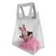 thumbnail image 3 of Bolsa de regalo transparente de PVC con asa de cuero PU, accesorio para bolso de mano (L), 3 of 8