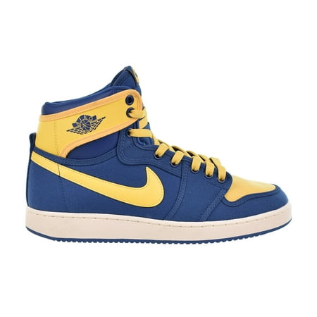 Men's Jordan 1 Retro AJKO "Laney" True Blue/Topaz Gold-Sail (DO5047 407) - 10