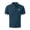 Blue, variant on Men's Summer Short Sleeve Polo Shirt with Embroidered Logo Breathable Quick Dry Casual T-Shirt Solid Color Business Work Tops Comfortable Lightweight Athletic Golf Shirt