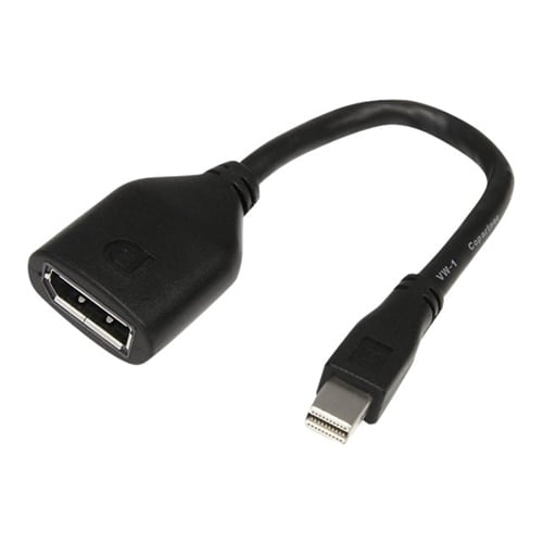 StarTech 6' Mini DisplayPort to DisplayPort Video Cable Adapter, 32 AWG