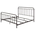 thumbnail image 4 of Livingston Eastern King Panel Metal Bed Dark Bronze, 4 of 9