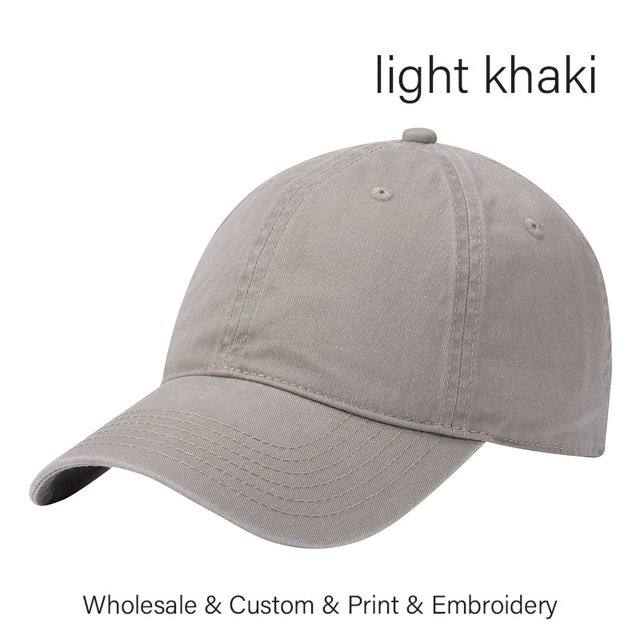 SLECKTON Custom Baseball Cap Brand Logo Design DIY Sun Hat Embroidery Print Photo Washed Retro Cotton Cowboy Hat Adult Wholesale RWJDXD