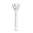 thumbnail image 3 of Certified 1ct Lab Grown Diamond Ring - Oval Engagement Ring - EF-VS Quality, 14K White Gold, US 11.00, 3 of 8
