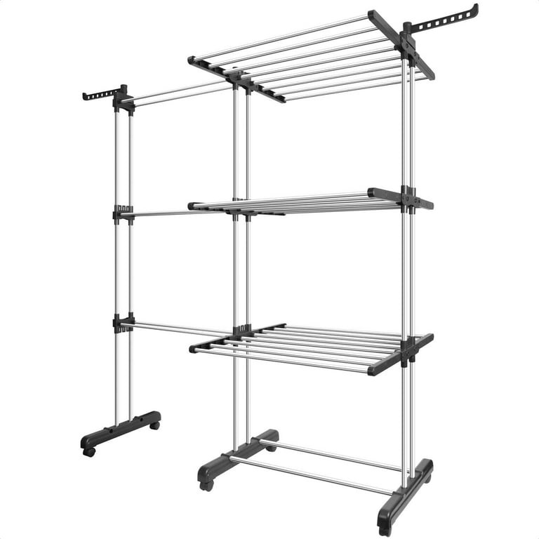 Buy Wholesale China Clothes Drying Rack,heavy Duty Clothes Airer,garment  Rack,extendable And Foldable & Clothes Drying Rack at USD 9