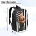 thumbnail image 2 of John Cena Backpack, Large Capacity Laptop Backpack, Casual Durable Daypack, 16.9x12.6x5.5 Inch, 2 of 8