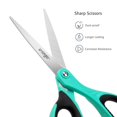 thumbnail image 3 of Tijeras LIVINGO multiusos, 8.5 pulgadas, paquete de 3, Ultra Sharp, 3 of 6