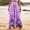 Purple, variant on WXLWZYWL Plus Size Wide Leg Pants for Women Striped High Waisted Baggy Drawstring Lightweight Loose Fit Flare Leggings Sweatpants