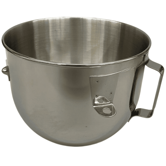 240340-2, 5QT S.S. Bowl fits Whirlpool KitchenAid Stand Mixer