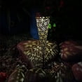 thumbnail image 6 of YgkuHd Solar Powered Courtyard Lights, Flower Shaped Hollow Out Atmosphere Lights Clearance, 6 of 6