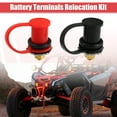 thumbnail image 2 of Unique Bargains 1 Set 3/8' Car Battery Jump Post Starter Remote Battery Terminal Relocation for UTV ATV Trucks, 2 of 7