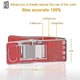 thumbnail image 1 of Anpro Pack Of 60 Clips 27 X 10 Mm Sewing Accessories Sewing Accessories Cloth Clips 6 Colors For Sewing, Quilting Clips, Crocheting, 1 of 3
