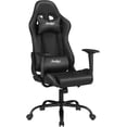 thumbnail image 1 of Gaming Chair Office Chair Desk Chair with Lumbar Support Headrest Armrest Task Rolling Swivel Ergonomic E-Sports Adjustable PC Gamer Chair Black, 1 of 7
