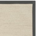 thumbnail image 4 of SAFAVIEH Natural Fiber Keane Solid Sisal Area Rug, Natural/Dark Grey, 9' x 12', 4 of 5