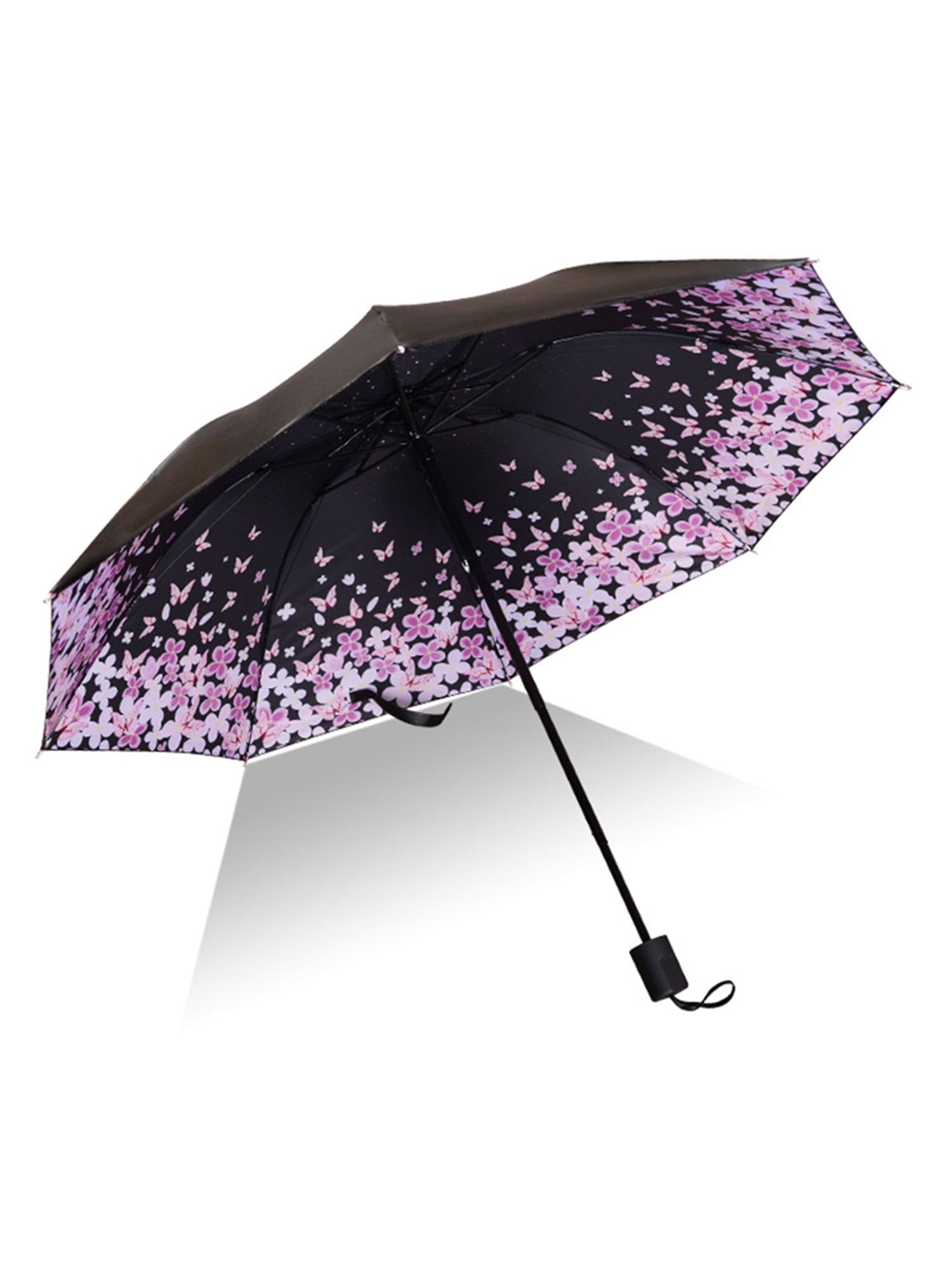 Lallc - Windproof Sun Rain Down Inverted Folding Handle Reverse