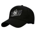 thumbnail image 2 of Gorra de béisbol de fútbol 2026 con gráfico de pelota de fútbol flamejante, gorra snapback ajustable para aficionados masculinos, gorra Twill Dad para los Juegos Mundiales de Fútbol y Ropa de Exterior, 2 of 5
