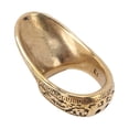 thumbnail image 3 of Archery Thumb Rings Brass Finger Protector with Anti Lost Rope Outdoor Hunting, 3 of 7