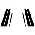 thumbnail image 3 of Rvinyl Pillar Post Window Trim Compatible with BMW 3-Series 1999-2005 (Sedan) - Carbon Fiber 3D, 3 of 10