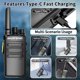 thumbnail image 4 of Walkie Talkies BAOFENG BD-V12B de largo alcance, paquete de 6 con cargador, 4 of 9