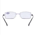 thumbnail image 2 of Gafas de lectura ultraligeras sin marco con protección contra la luz azul, gafas de lectura simples de doble uso y doble luz HD para hombres, 2 of 2