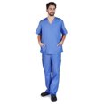 thumbnail image 3 of M&M SCRUBS Men's Scrub Set Medical Scrub Top and Pants, 3 of 4