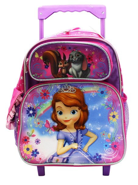 Small Rolling Backpack - Disney - Sofia the First 12
