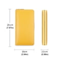 thumbnail image 2 of TAZAG women's genuine leather long wallet waxed cowhide leather men's clutch, 2 of 6