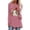 Pink, variant on Womens Fall Halloween Shirt Women's Halloween Graphic Print Long Sleeve Top for Everyday Casual Round Neck Comfortably Soft Women’s T Shirt White XL