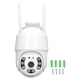 thumbnail image 1 of Cámara de seguridad exterior impermeable con ángulo ajustable, HD 1080P, bidireccional, intercomunicador, wifi, CCTV para el hogar., 1 of 14